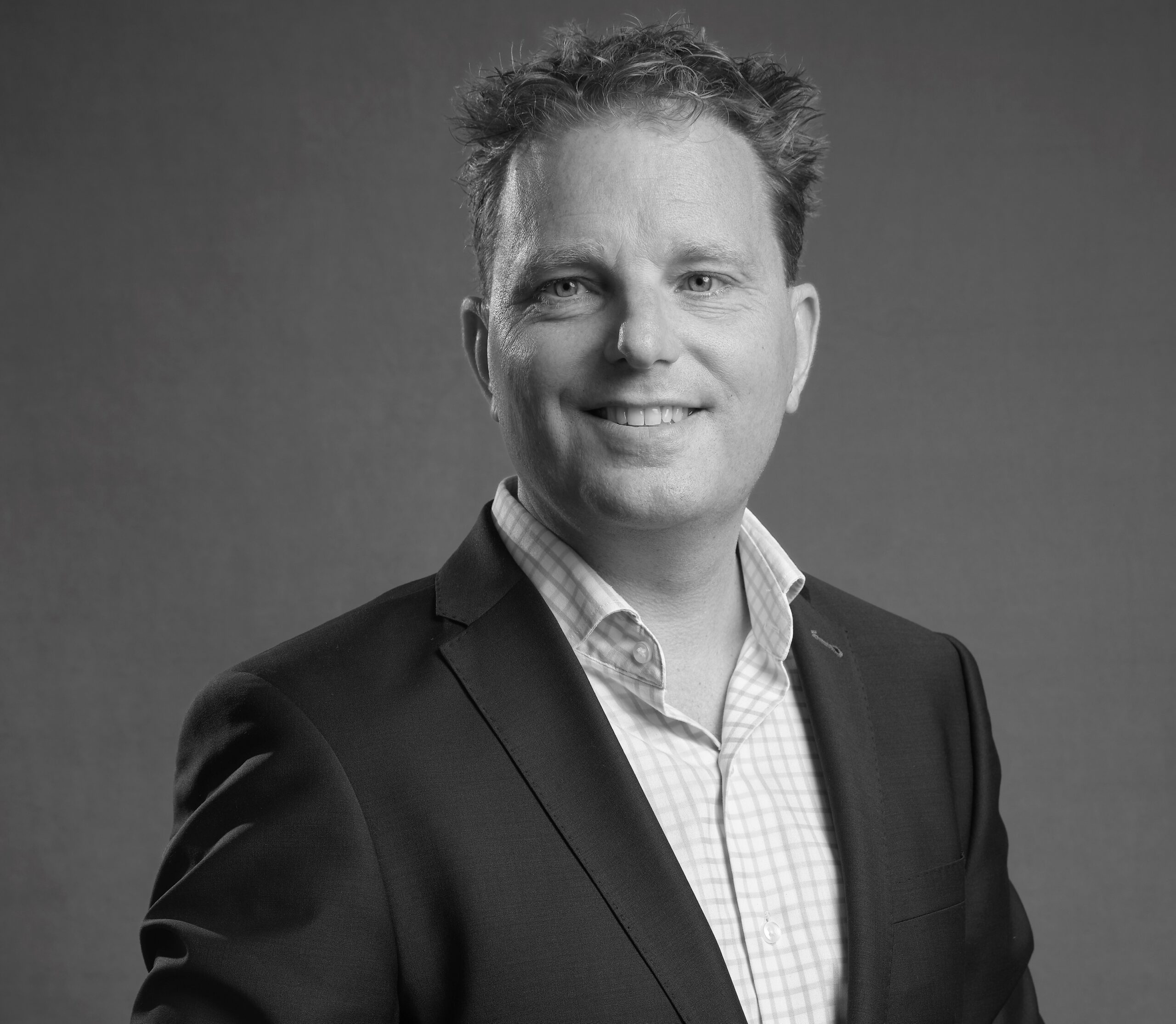 Bas de Groot - portret zwart-wit